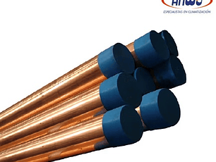 TUBERIA ACR ASTM B-280  12,7mm HARD TIRA RECTA DE 6 MTS (1/2 )