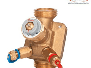 VALVULA DE EQUILIBRIO HIDRAULICO AB-QM CON TOMAS DE PRESION, DN25, 340-1700 L/H, G 1¼