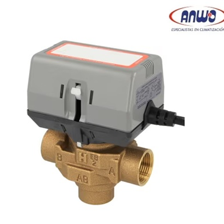 VALVULA MOT.HONEYW. 2V 3/4 C/SW 1