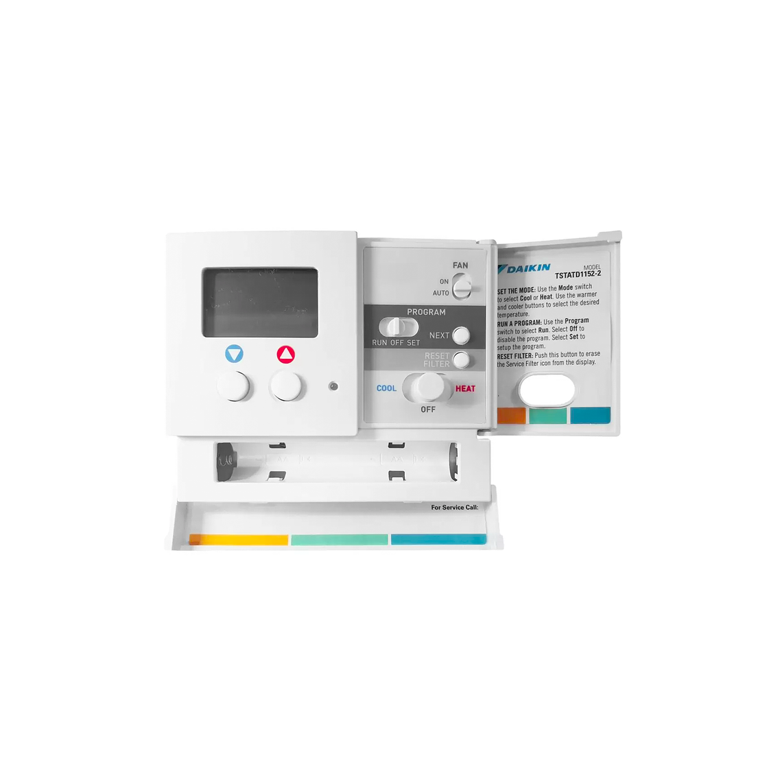 Termostato Digital Programable 1H-1C 24V DAIKIN 3