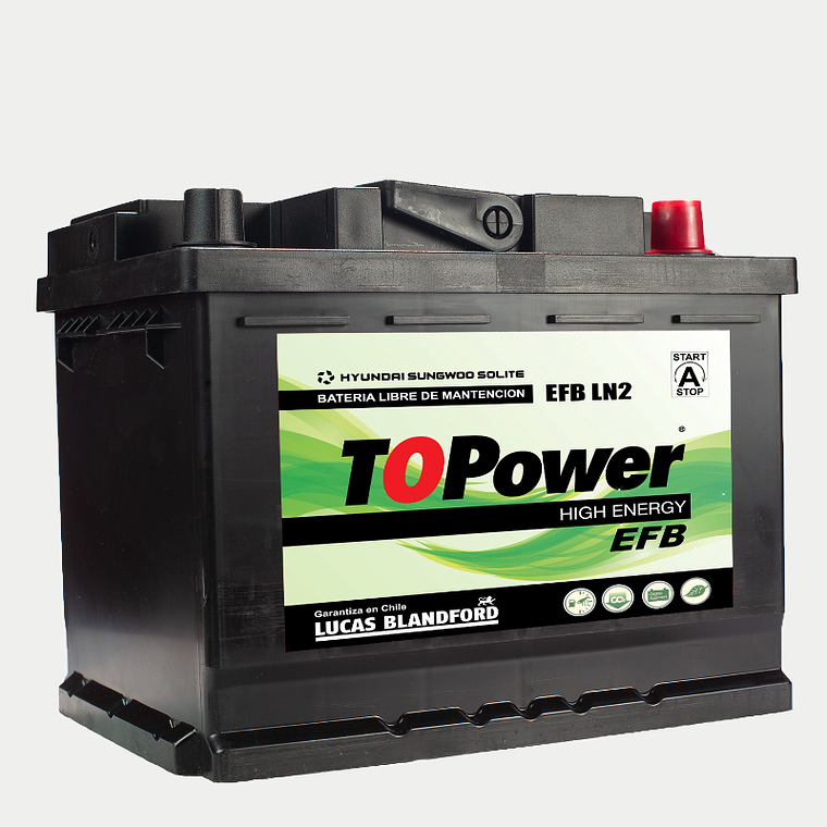 BATERIA TOPOWER EFB 60 AMP 1