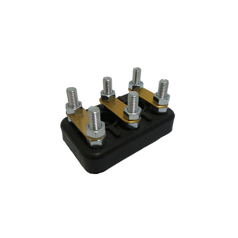 Placa de Borne Rectangular Motor  55 x 36 MM 1