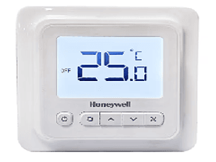 TERMOSTATO. DIG. CONFIG. PARA FAN COIL- HONEYWELL- MODBUS RTU. INCLUYE PLACA MURO