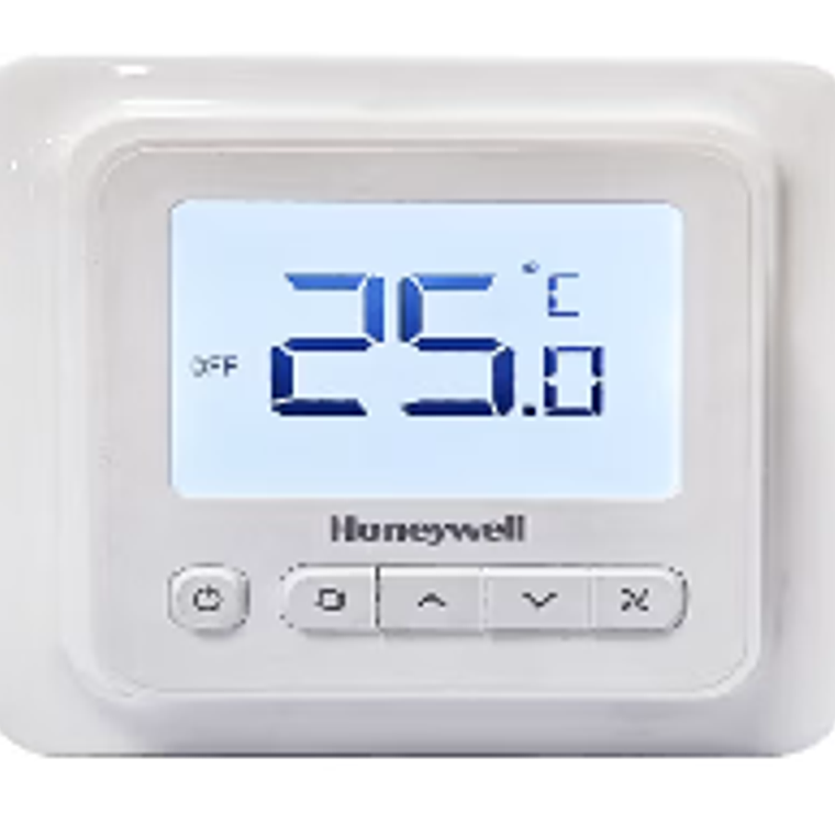 TERMOSTATO. DIG. CONFIG. PARA FAN COIL- HONEYWELL- MODBUS RTU. INCLUYE PLACA MURO 1