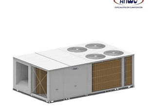 ROOF TOP INVERTER BOMBA DE CALOR DESCARGA FRONTAL/INFERIOR, 30 TR (360.000 BTU/H) NOMINALES