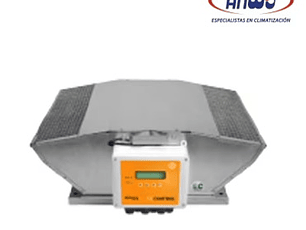 EXTRACTOR DE TECHO CENTRIFUGO CON CONTROL DE PRESION 1310M3H MOTOR EC 220V 0,17KW