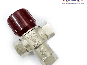 VALVULA MEZCLA ACS TERMOSTATICA 3 VIAS AQUAMIX 3/4 HI 42-60 GRADOS