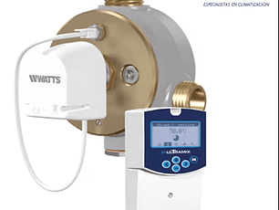 VALVULA MEZCLA ACS TERMOSTATICA 3 VIAS E-ULTRAMIX 1.1/2 HE 30-70°C ANTI-LEGIONELA