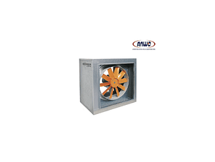 VENT HELICOIDAL EN CABINA CJHCH-63-6T-0.5 HELICE PLASTICA TRAB. VERT-HORIZONTAL 380V QMAX 12135M3H