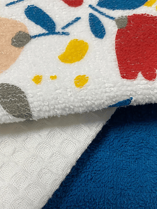 Set 12 paños de cocina algodón septiembre