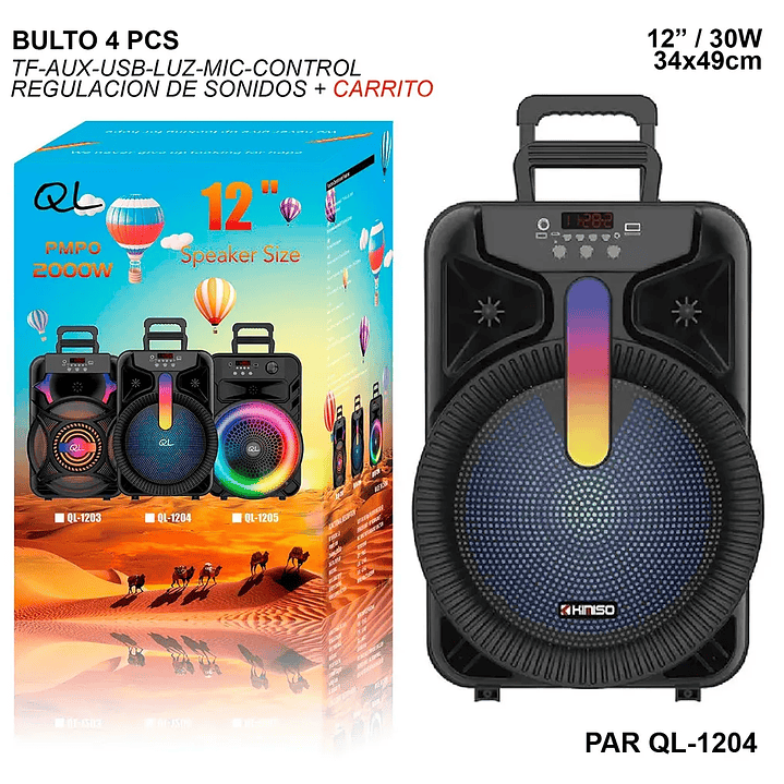 Parlante con microfono 1