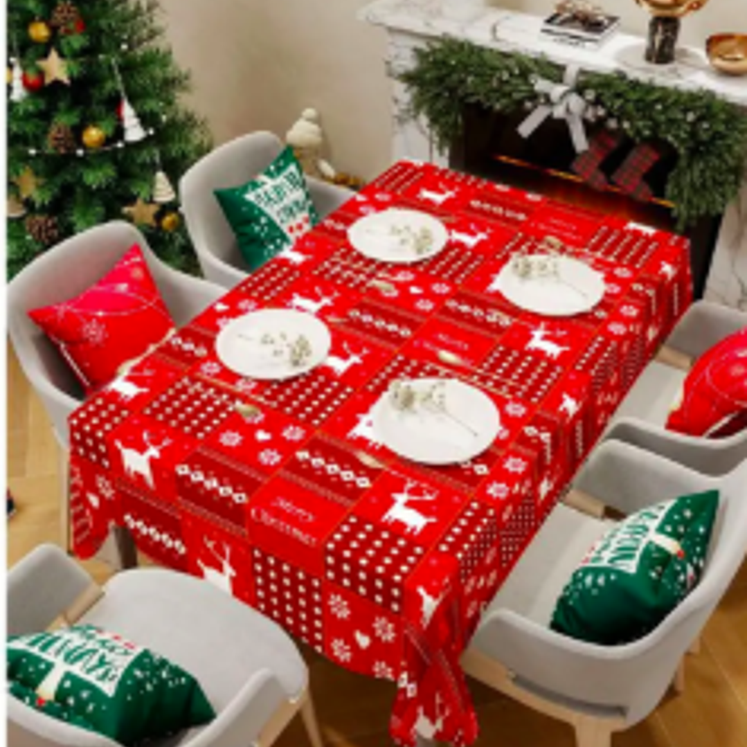 Mantel Hule PVC Rollo 2OM X 1.4M Diseños Navideños 1