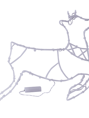 Luces de Navidad Siluetas 24 Luces Led Surtido Batería 48cm