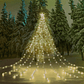 Luces Navideñas Punta Arbol Estrella Con Cortina Luz Agregar a favoritos - Miniatura 1