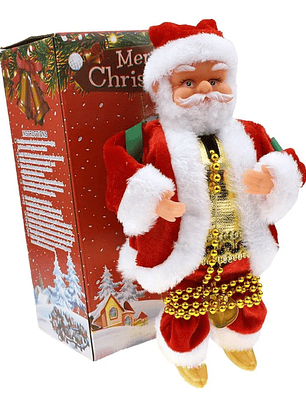 Figura Eléctrica De Papá Noel Trepador, Muñeca