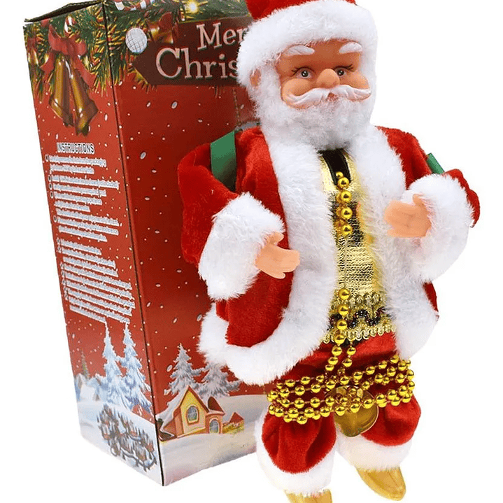 Figura Eléctrica De Papá Noel Trepador, Muñeca 1