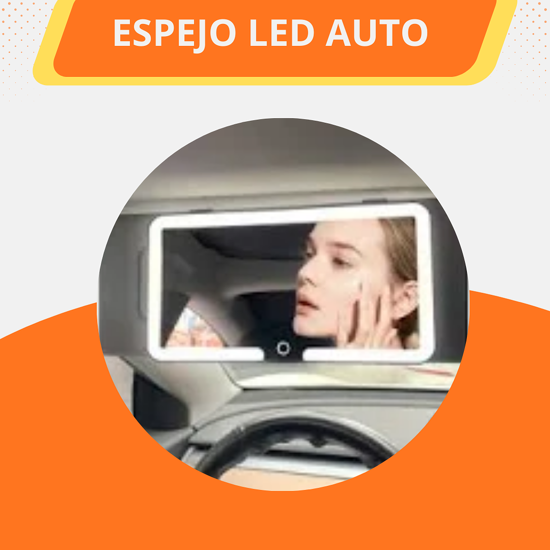 Espejo LED para vehiculo 1