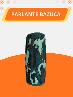 Parlante Inalámbrico Portátil Charge 5 BT 5.3 USB Aux Camuflaje