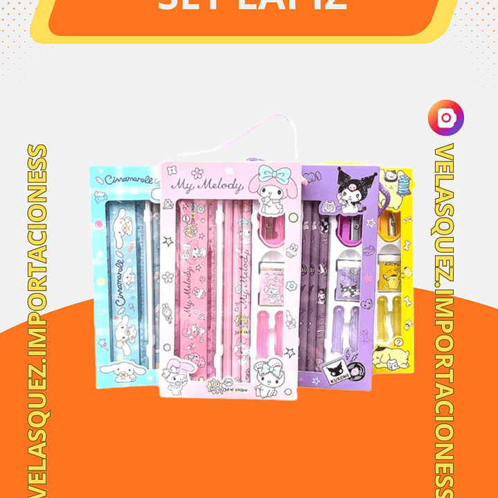 Set de lapiz escolar 1