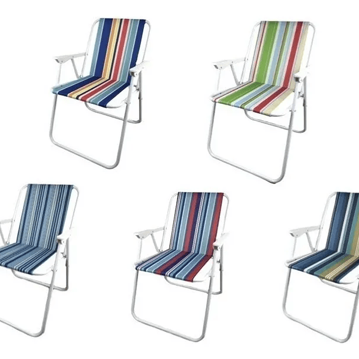 SILLAS DE PLAYA VARIEDAD DE COLORES 1