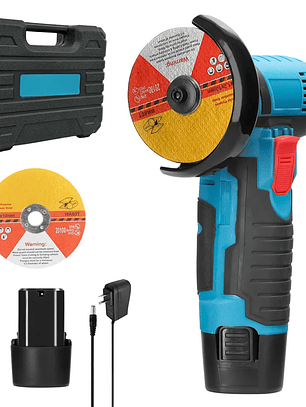 Esmeril Angular Amoladora Inalámbrico Recargable