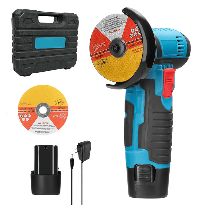Esmeril Angular Amoladora Inalámbrico Recargable 1