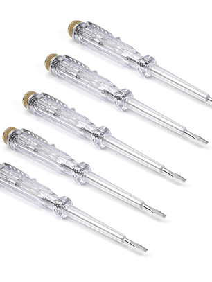 Comprobador De Corriente Juego De 8 Destornilladores Probadores De Tensión 