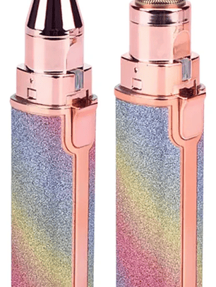 Depiladora Facial Portátil 2 En 1 Recargable -cejas Y Facial Tornasolado