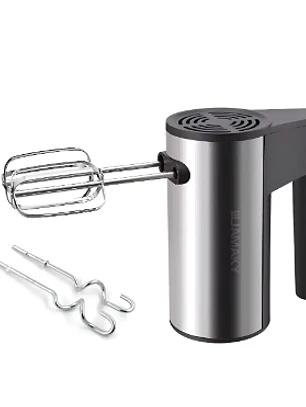 Batidora Manual 5 Velocidades 1000w Negra