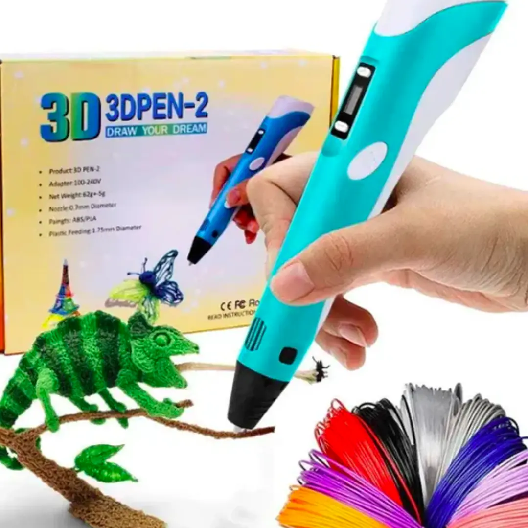 Lapiz Boligrafo Impresora 3D Y Filamentos Para Niño Y Adulto 1