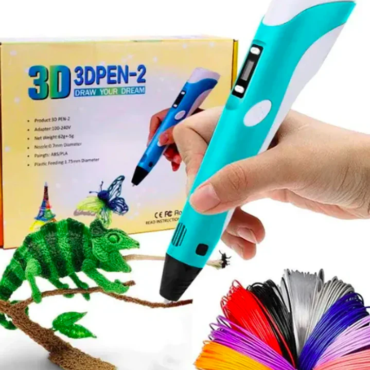 Lapiz Boligrafo Impresora 3D Y Filamentos Para Niño Y Adulto 1