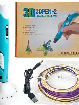 Lapiz Boligrafo Impresora 3D Y Filamentos Para Niño Y Adulto