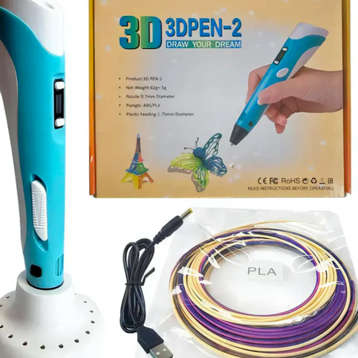 Lapiz Boligrafo Impresora 3D Y Filamentos Para Niño Y Adulto 2