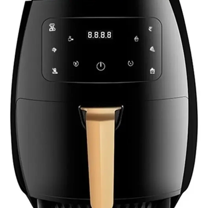 Freidora de aire Silver Crest S-18 de 6L color negro/dorado 1