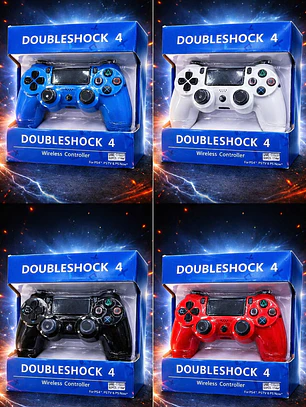 Joystick inalámbrico Double motor Vibration 4 Wireless controller