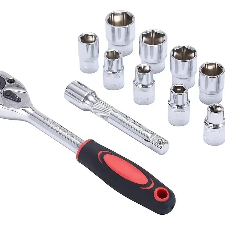 Set Juego Dados 12 Pieza Chicharra 1/2 Cromo Vanadio 1