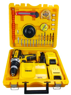 Taladro Inalambrico Set Kit Herramientas Bricolaje Tasbel