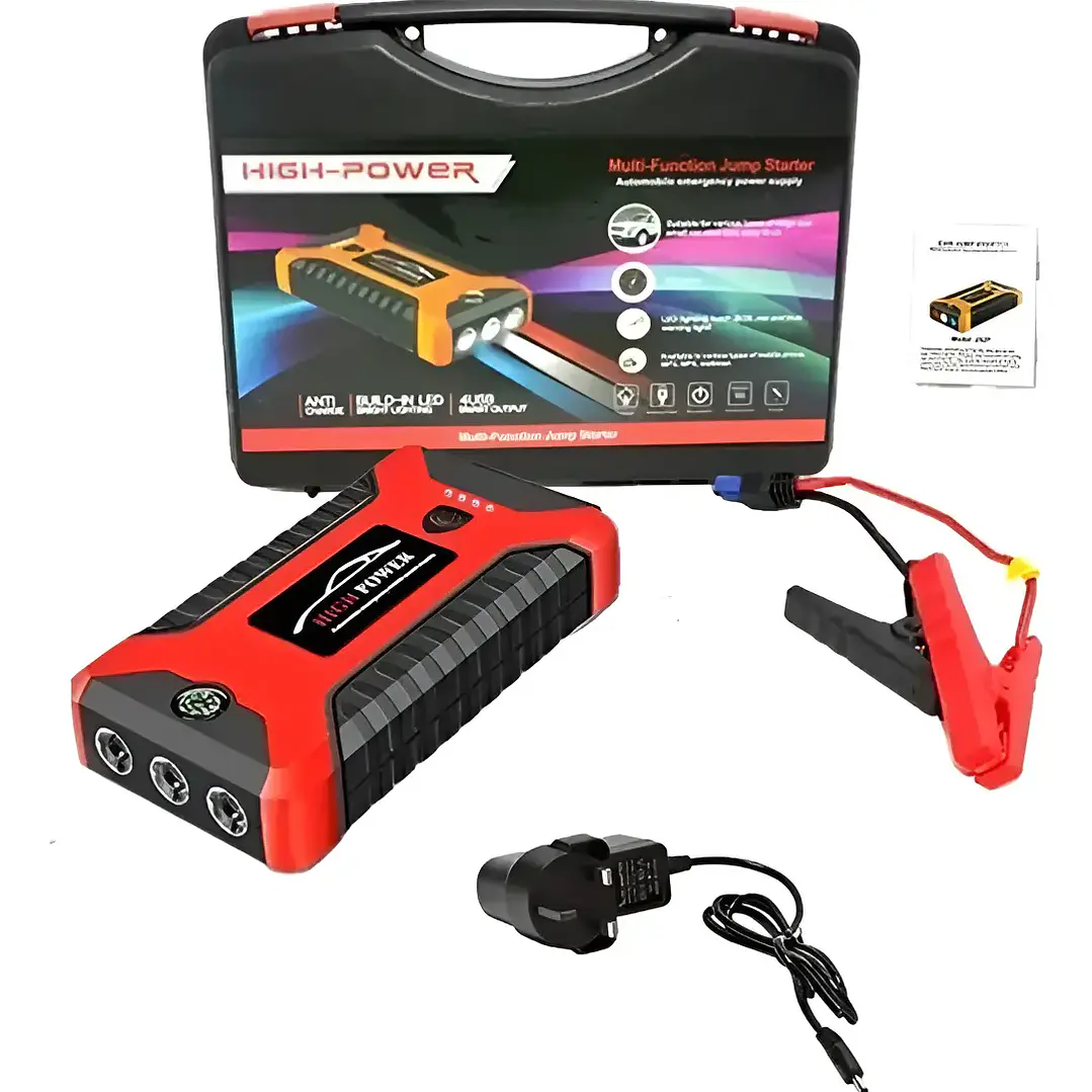 Arrancador de Batería VENTIMAKU 12V para Autos Motores Hasta 2.0 con USB 1