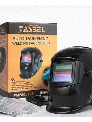 Casco Soldar Fotosensible Panel Mascara Profesional Uv Abs+