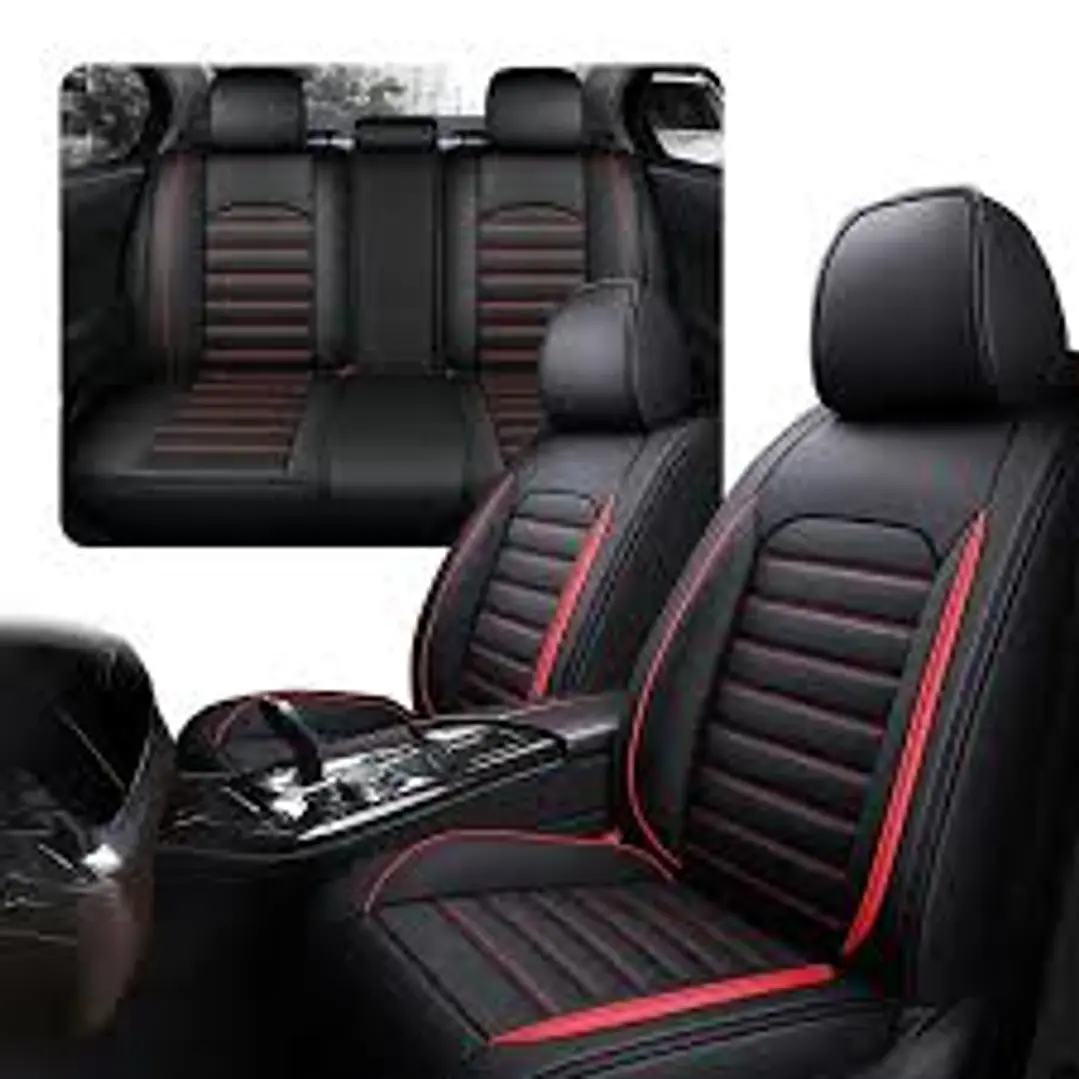 Funda Cubre Asiento Ecocuero Galanta Set 5 Asientos 1