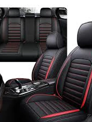 Funda Cubre Asiento Ecocuero Galanta Set 5 Asientos