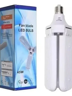 Ampolleta Alto Brillo 3 Aspa Bajo Consumo Plegable