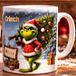 Taza Grinch Navideña con Caja de Regalo - Miniatura 3