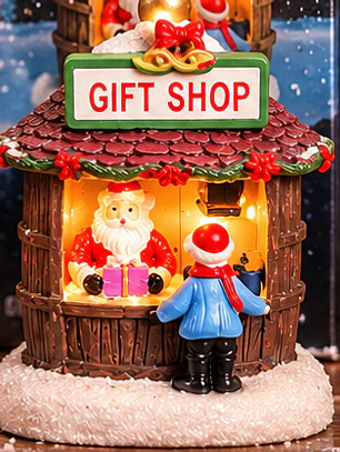 Mini Villas Navideñas Iluminadas
