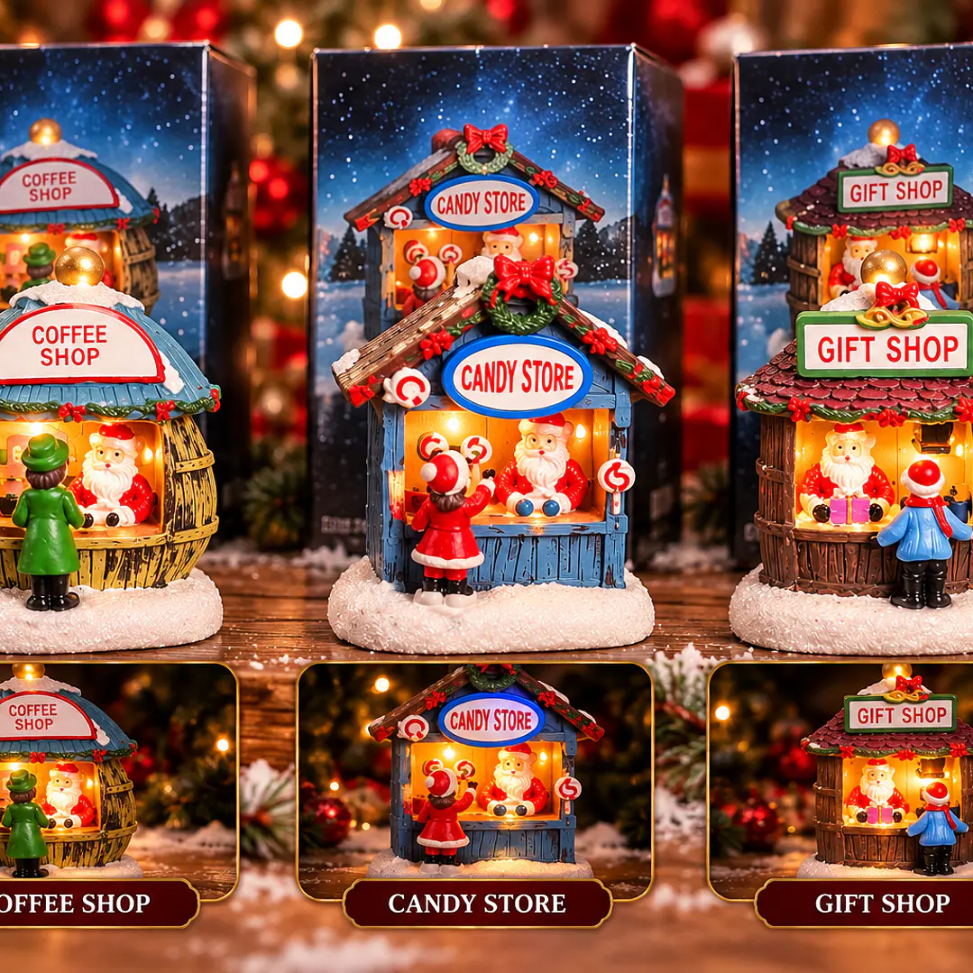 Mini Villas Navideñas Iluminadas 4