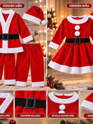 Disfraz de Santa Claus Infantil