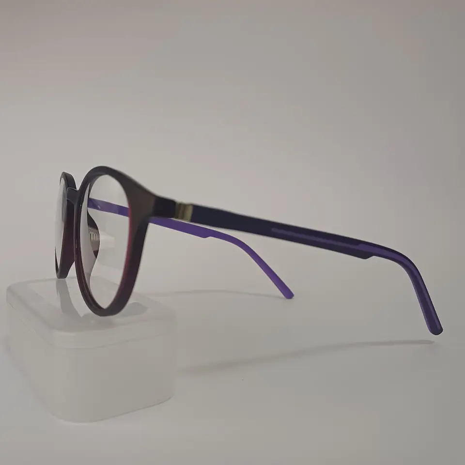 Redondeado acetato bicolor 2