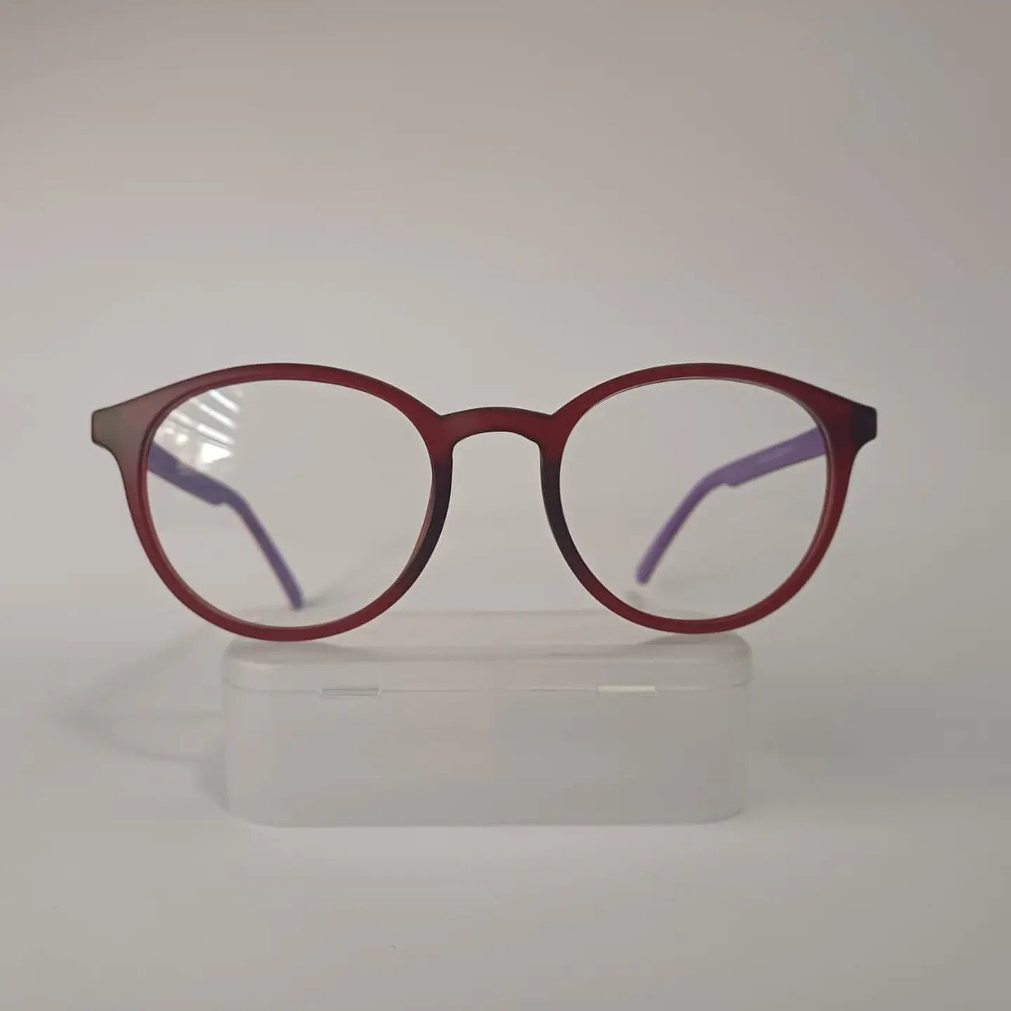 Redondeado acetato bicolor 3