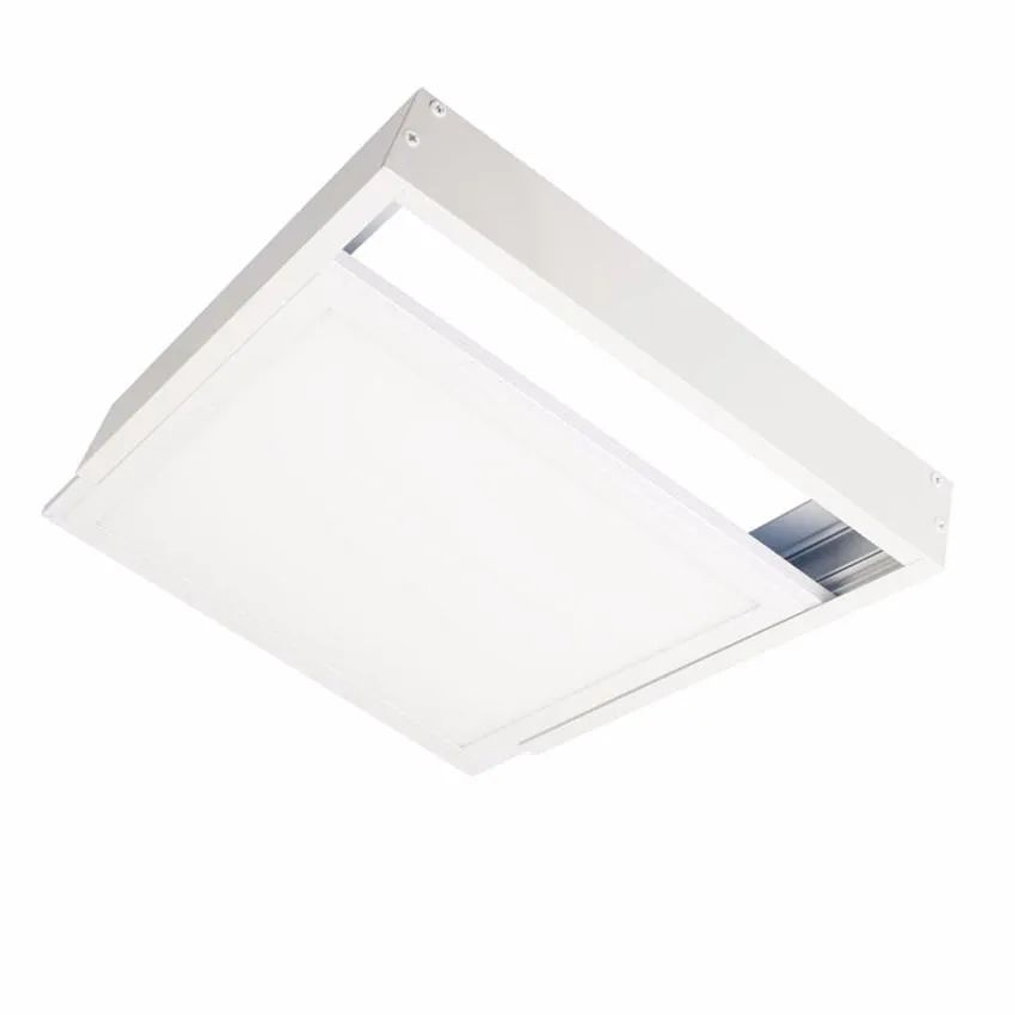 BASE PARA SOBREPONER PANEL LED 60X60 ALUMINIO/PVC V-PLB-5101 1