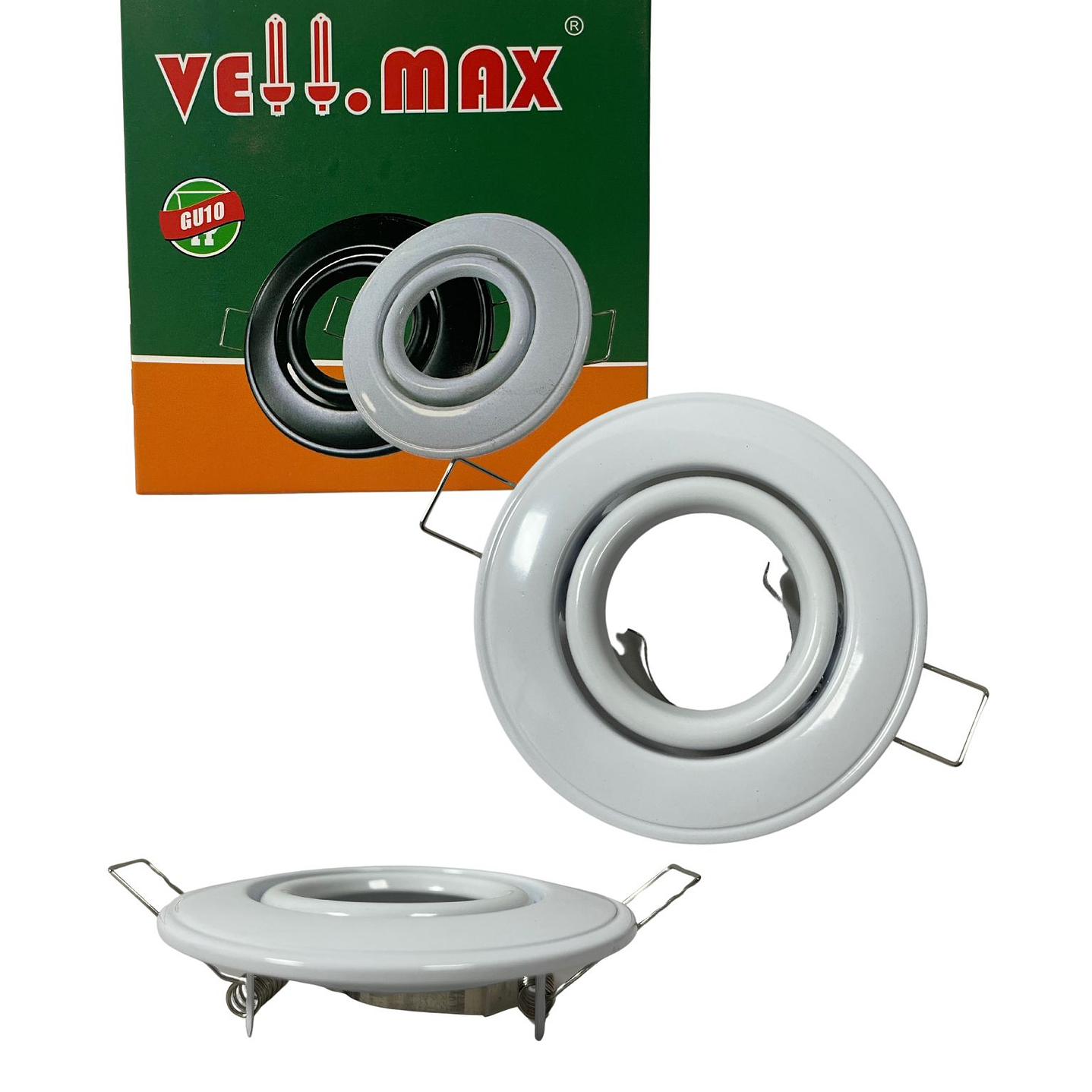 BASE FOCO BASCULANTE VELLMAX GU10 BLANCO 1